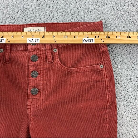 Madewell Cali Demi-Boot Jeans in Corduroy: Button-Front Edition  |  Size:  26 - Picture 9 of 16